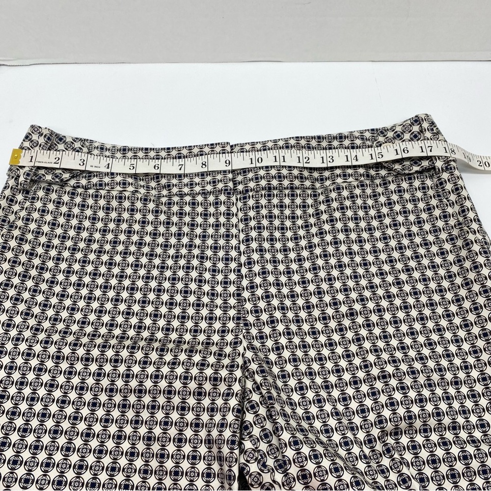 Bamboo Traders Womens Black & Cream Patterned Shorts Size 14 Bermuda Length - Picture 7 of 13